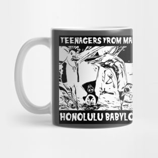 Teenagers From Maui - Black Background Mug